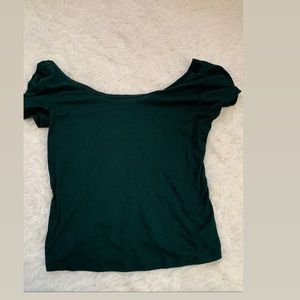 Green tee shirt